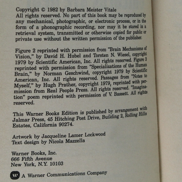 Unicorns Are Real by Barbara Meister Vitale 1982 Warner Books Paperback