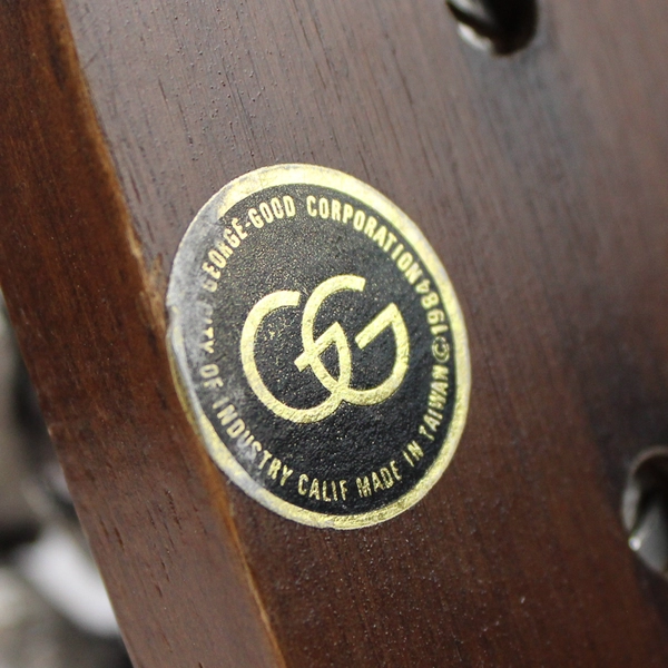 1983 George Good Pewter Accordion Player Clown Figurine With Wood Base