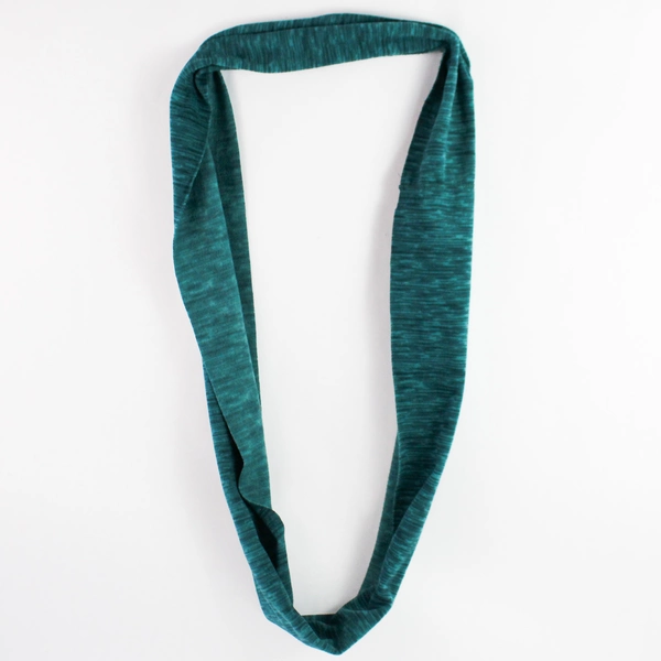 Unisex Blue Green Infinity Scarf 35" Long - Stylish & Versatile Accessory