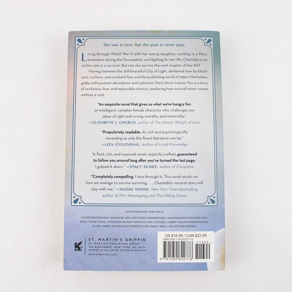 Paris Never Leaves You by Ellen Feldman 2020 1st Edition Paperback 