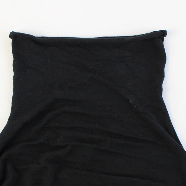 LAMade Black Asymmetrical Long-Sleeved Turtleneck Shirt Women's Size XS