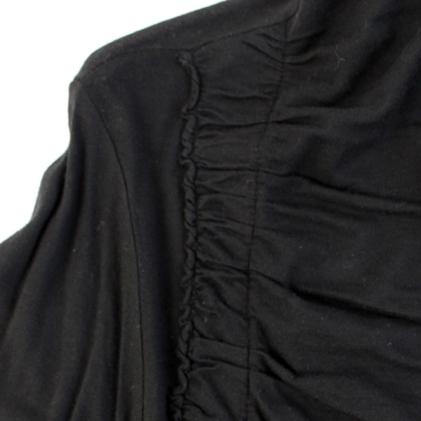 LAMade Black Asymmetrical Long-Sleeved Turtleneck Shirt Women's Size XS