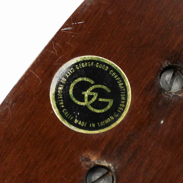 1983 George Good Pewter Violin Player Clown Figurine With Wood Base