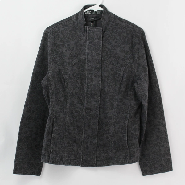 French Dressing Jeans Women's Medium Full-Zip Cotton Jacket - Good Condition