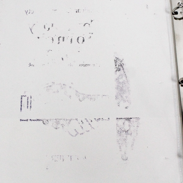 Lot of 5 Black and White 3-Ring Binders 3" and 1" School Office Supplies