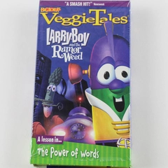 Veggie Tales Larryboy the Rumor Weed VHS Movie Good Condition Untested