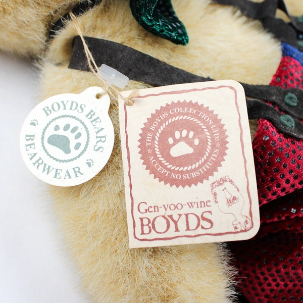 1992 Boyd's Bears Mr. McSnickers 14" Plush Teddy w/ Tags