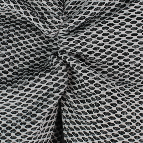 White & Gray Stretchy Yoga Push Up Pants Women's Large - Activewear