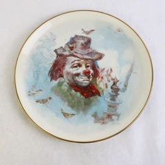 Gorham 1977 Julian Ritter Clowns Falling In Love Decorative Plate 10.25"