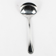 Stanley Roberts Rose Trio 6.75" Solid Gravy Ladle Stainless Steel