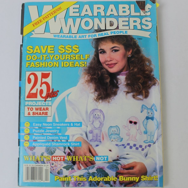 Lot of 3 Wearable Wonders Pattern Magazines - Sewing Projects
