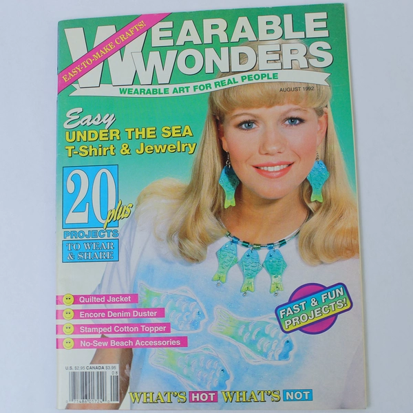 Lot of 3 Wearable Wonders Pattern Magazines - Sewing Projects