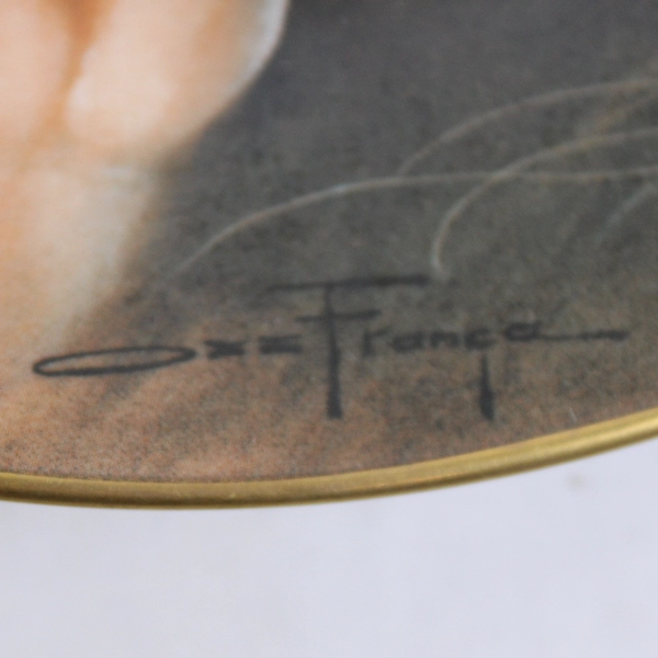 Hackett American World Of Ozz Franca Images 1982 Decorative Plate 8.75"