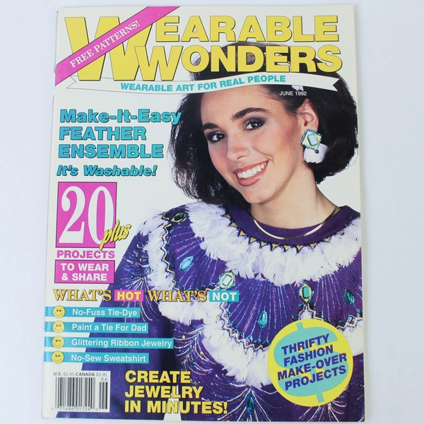 Lot of 3 Wearable Wonders Pattern Magazines - Sewing Projects