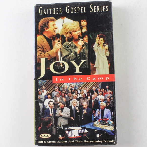 Bill Gaither Joy In The Camp VHS 1997 Gospel Music Pre-Owned Good Condition