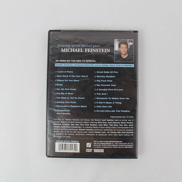 An Evening with Scott Hamilton and Friends 2004 DVD Concord Records