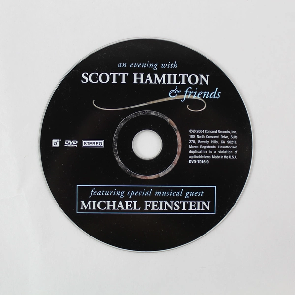 An Evening with Scott Hamilton and Friends 2004 DVD Concord Records