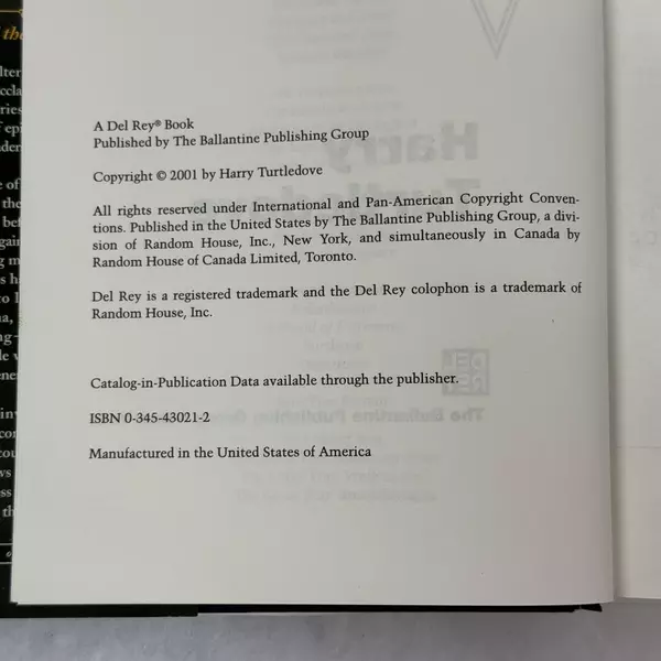 Aftershocks by Harry Turtledove 2001 Hardcover