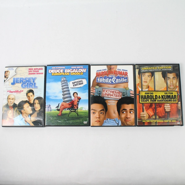 Lot of 4 2000s Assorted Comedy Movie DVDs