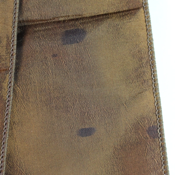 Lot of 5 Brown Metallic Women's Scarves Beaded Fringe 45"x10" Pre-owned