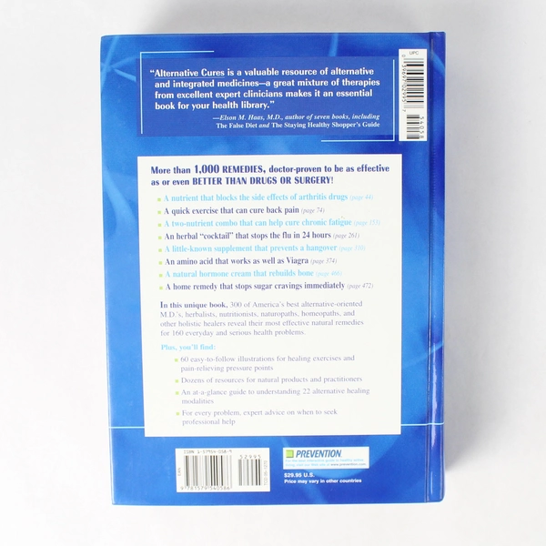 Alternative Cures by Bill Gottlieb 2000 Rodale