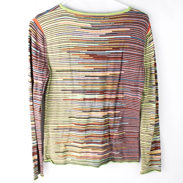 Leyla Multicolor Long-Sleeved Shirt Women's Size Medium