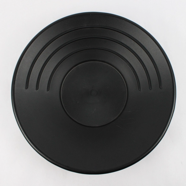 13.5 inch Black Plastic Gold Panning Pan