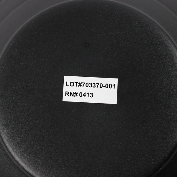 13.5 inch Black Plastic Gold Panning Pan
