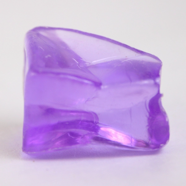 Lot Of 127 Plastic Stones Pebbles Abstract Shaped Bright Purple Decor Prop