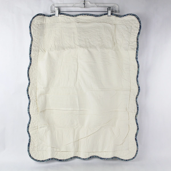 Home Classics 20x26" Standard Sham Flower Embroidery Very Good Condition