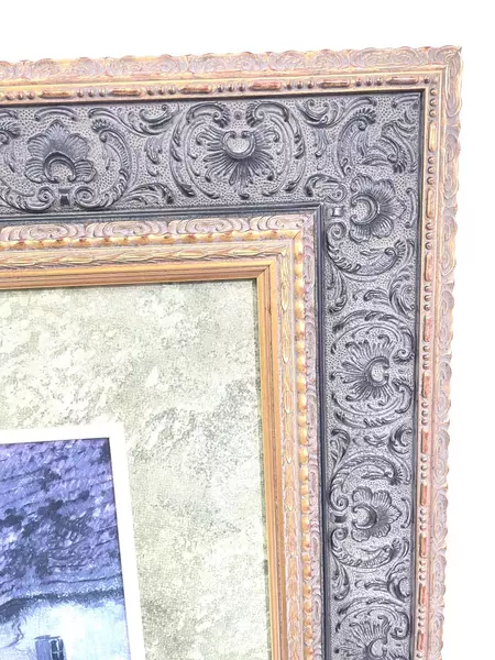 Frits Thaulow Landscape Fine Art Print Framed And Matted 34 x 38 Inch