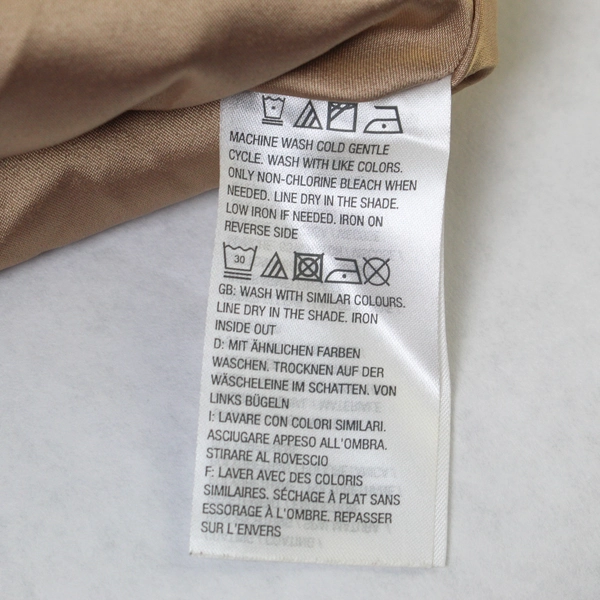 G.I.L.I. Women's Size 4 Nude Faux Leather Full Zip Jacket with Purse Snaps