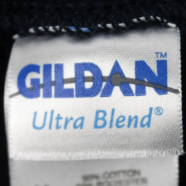 Gildan Sweatshirt Men's Size Medium Navy Blue Benjamin Franklin Beer Quote