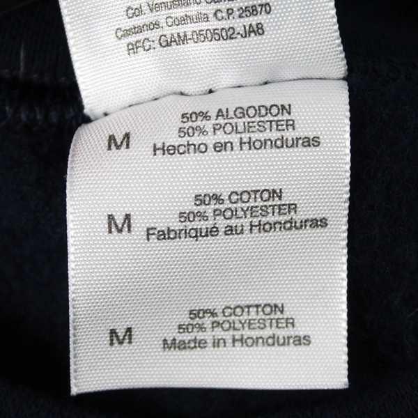 Gildan Sweatshirt Men's Size Medium Navy Blue Benjamin Franklin Beer Quote