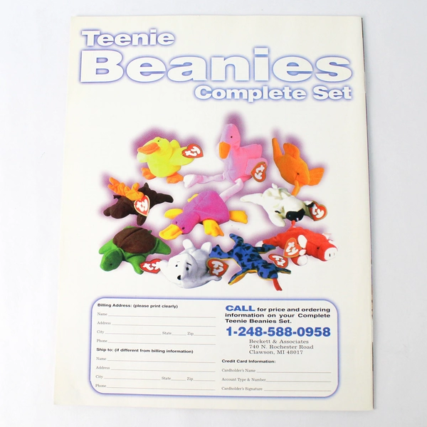 Vintage Beanie Collector Magazine Debut Issue 1997 Ty Warner