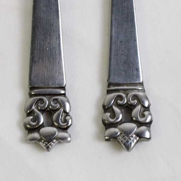 Lot of 2 Stanley Roberts Roget Sugar Spoon Butter Knife Stainless Steel