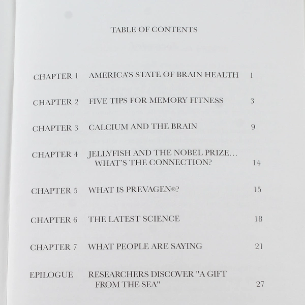 The Brain Health Guide 2010 by Quincy Bioscience - Good Pre-Owned Paperback