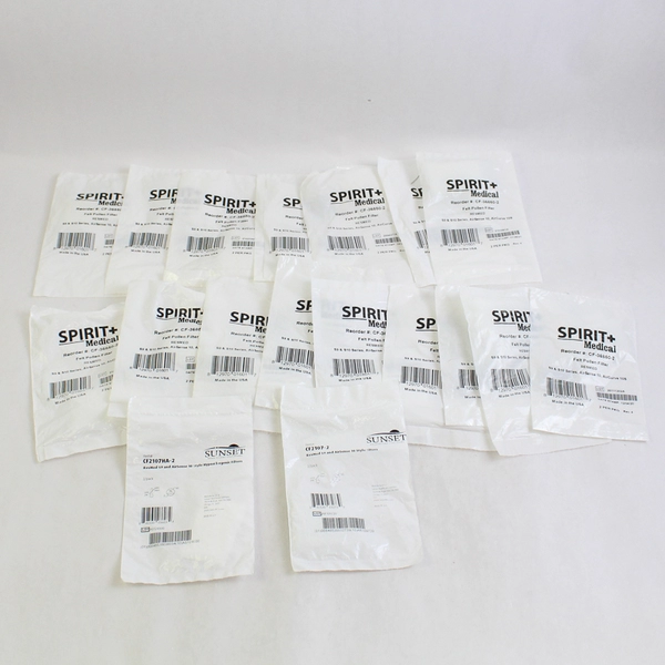 Lot Of 20 Filter: 16 Spirit Medical Felt Pollen Filter CF-36850-2 & 4 Other CPAP