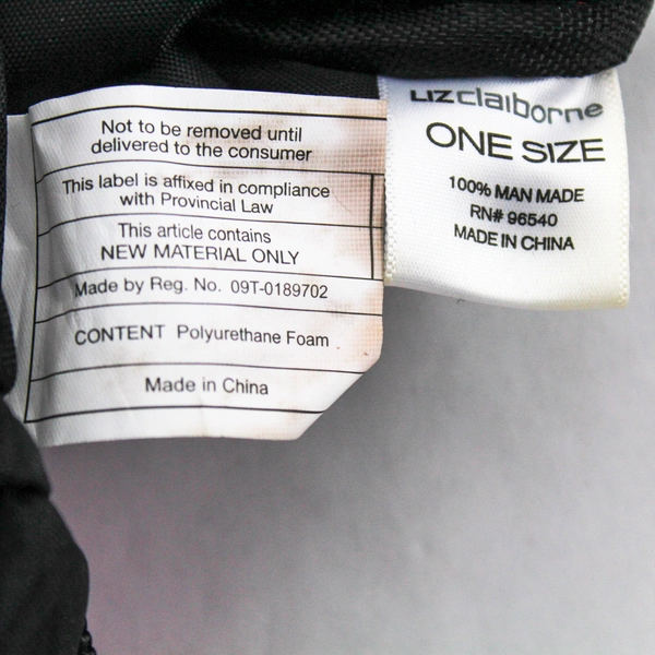 Lot of 2 Pink & Red Makeup Pouches - Liz Claiborne & Unbranded, Pre-owned