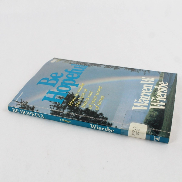Be Hopeful by Warren Wiersbe 1984 Paperback Victor Books