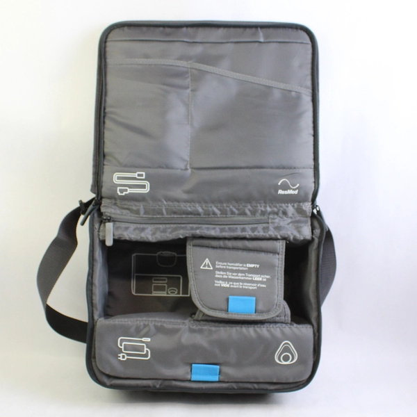 ResMed CPAP AirSense 10 Shoulder Travel Bag Carrying Case Gray