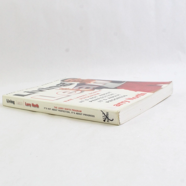 Living Lean by Larry North 1997 Paperback Plastic Cover Ex-Library Book