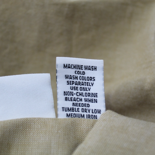 Country Store Women's Medium Tan Button-Up Shirt with Pumpkin Embroidery