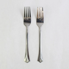 Lot of 2 Stanley Roberts Triumph Dinner Forks 7 5/8" Stainless Steel