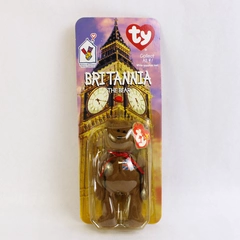 Ty McDonalds Teenie Beanie Babies Britannia The Bear 1999 Brown