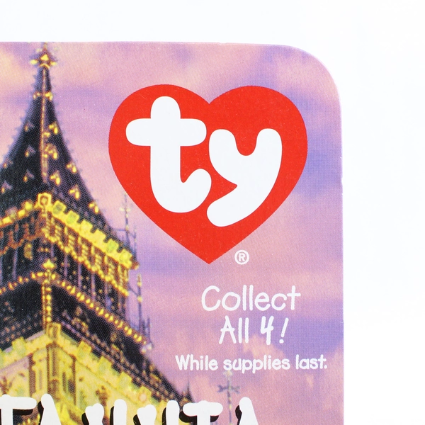 Ty McDonalds Teenie Beanie Babies Britannia The Bear 1999 Brown