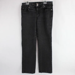 French Dressing Blues FDJ Olivia Black Skinny Mid Rise Jeans Women's Size 6P 