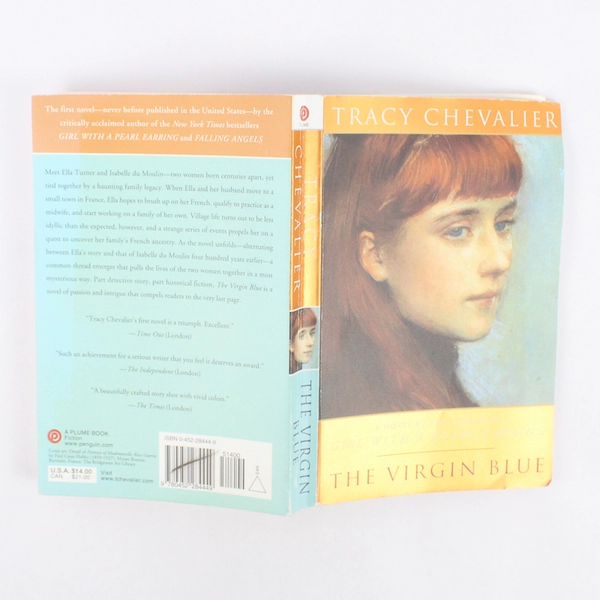 The Virgin Blue by Tracy Chevalier 2003 Paperback A Plume Book
