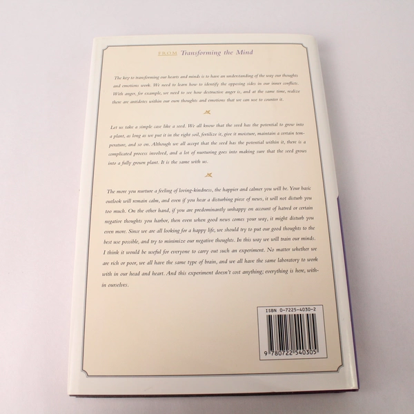 Transforming the Mind: Teachings on Generating Compassion by the Dalai Lama