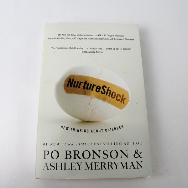 Nurture Shock New Thinking About Children Ashley Merryman Po Bronson 2011 PB